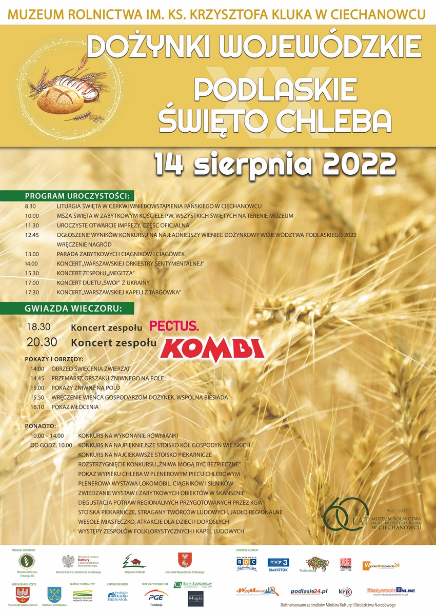 Plakat XX Podlaskie Święto Chleba1